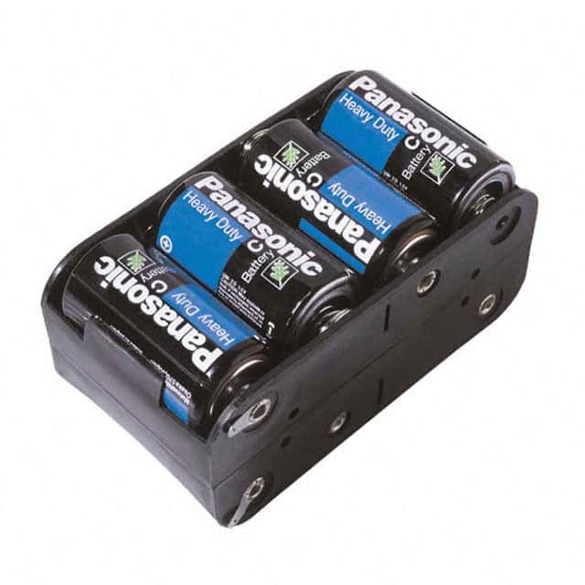 BH48CL BATT HOLDER C 8 CELL SOLDER LUG
