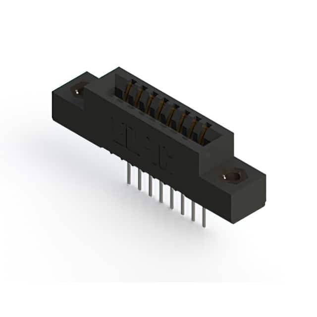 391-008-522-107 CONN EDGE SINGLE FML 8POS 0.100