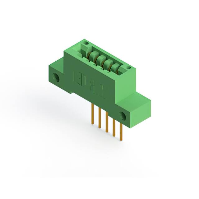 346-005-541-112 CONN EDGE SGL FMALE 5POS 0.125