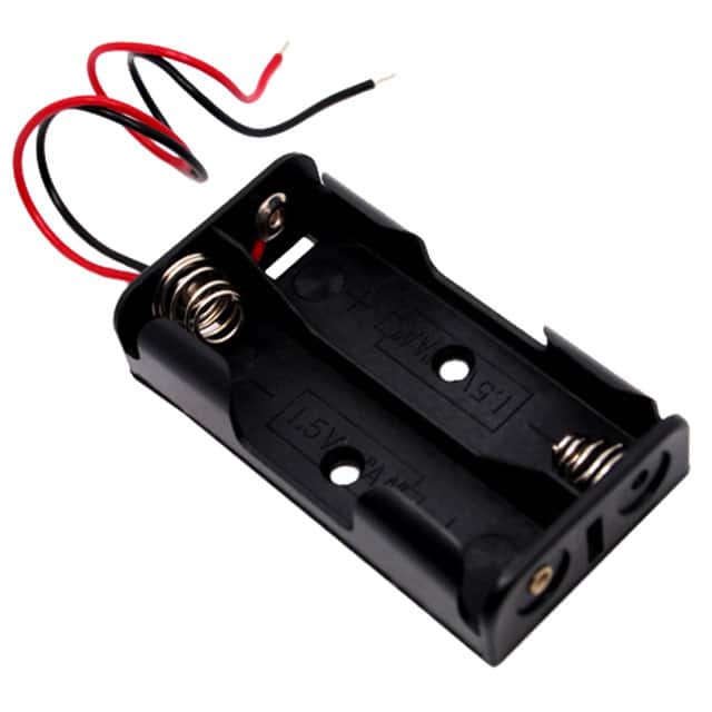 320180004 BATT HOLDER AA 2 CELL 5.91" LEAD