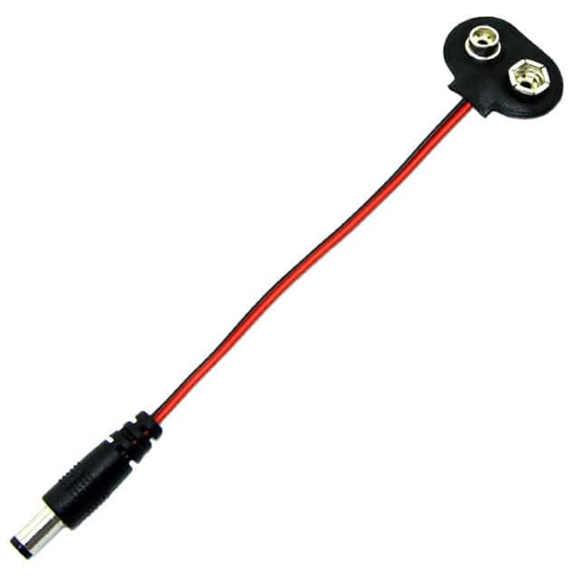 321080037 BATT SNAP 9V 1 CELL BARREL PLUG