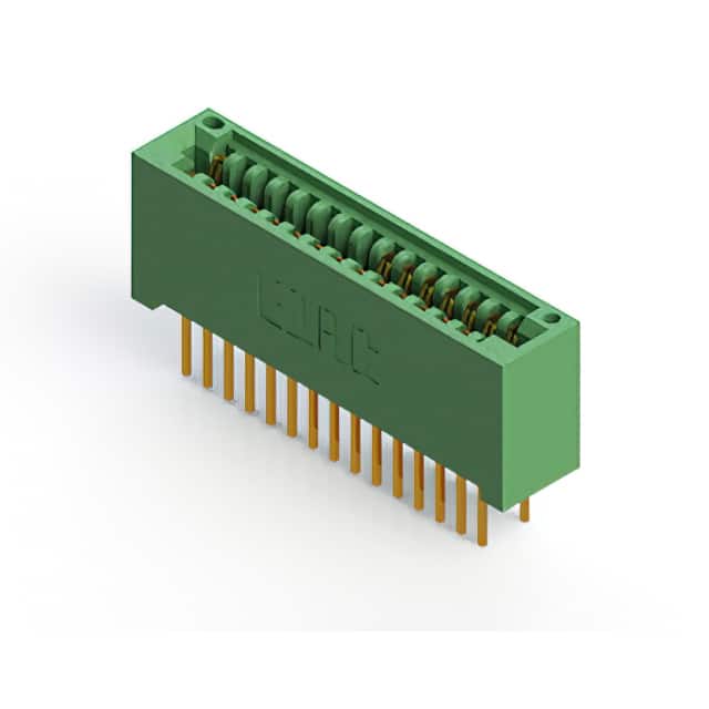 345-030-523-201 CONN EDGE DUAL FMALE 30POS 0.100