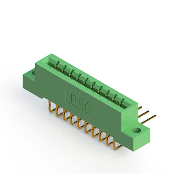 333-020-558-204 CONN EDGE DUAL FMALE 20POS 0.156