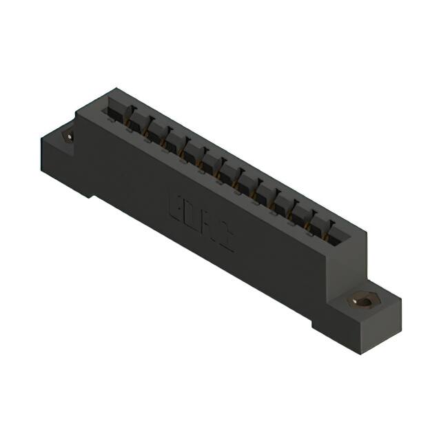 387-012-521-108 CONN EDGE SGL FMALE 12POS 0.156