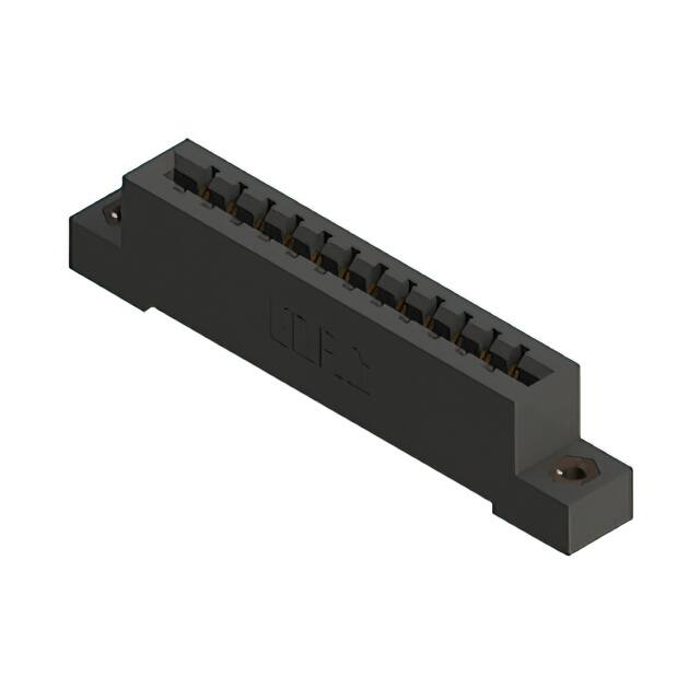 387-012-520-108 CONN EDGE SGL FMALE 12POS 0.156