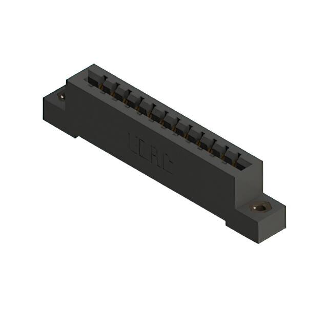 387-012-523-108 CONN EDGE SGL FMALE 12POS 0.156