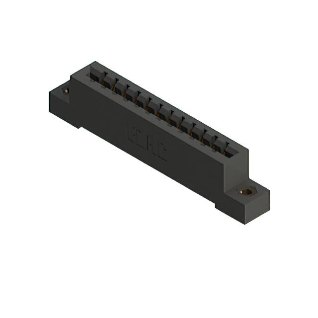387-012-540-107 CONN EDGE SGL FMALE 12POS 0.156