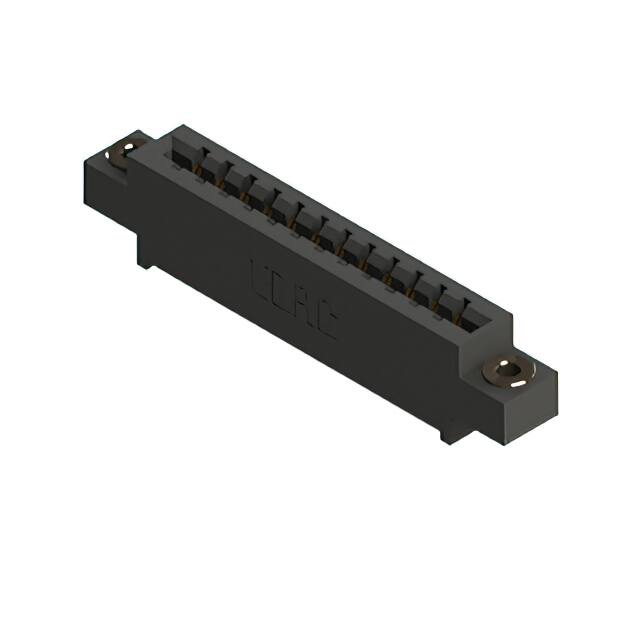 387-012-523-603 CONN EDGE SGL FMALE 12POS 0.156