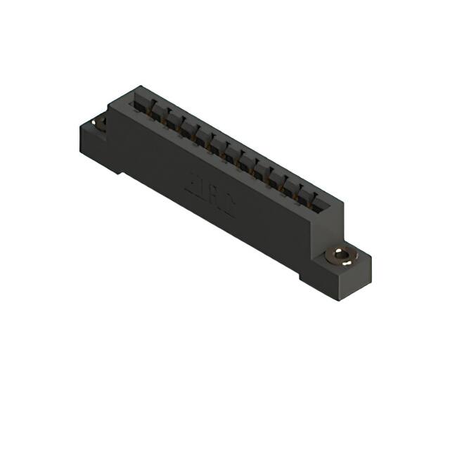 387-012-541-103 CONN EDGE SGL FMALE 12POS 0.156
