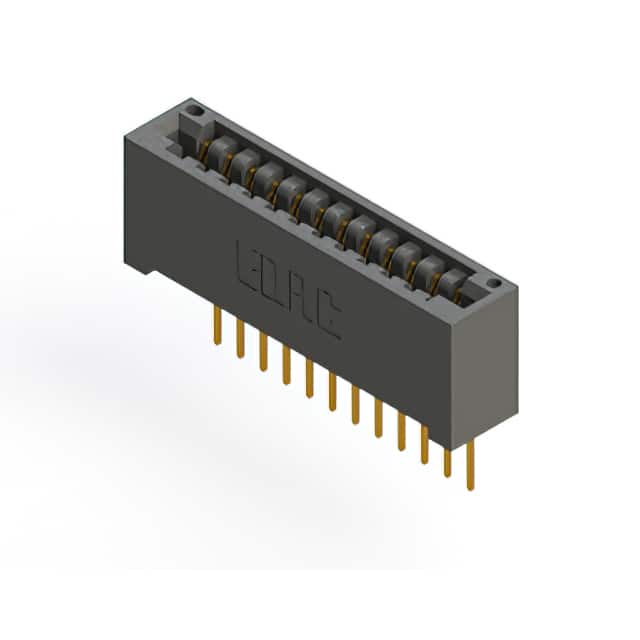 396-012-522-101 CONN EDGE SGL FMALE 12POS 0.125