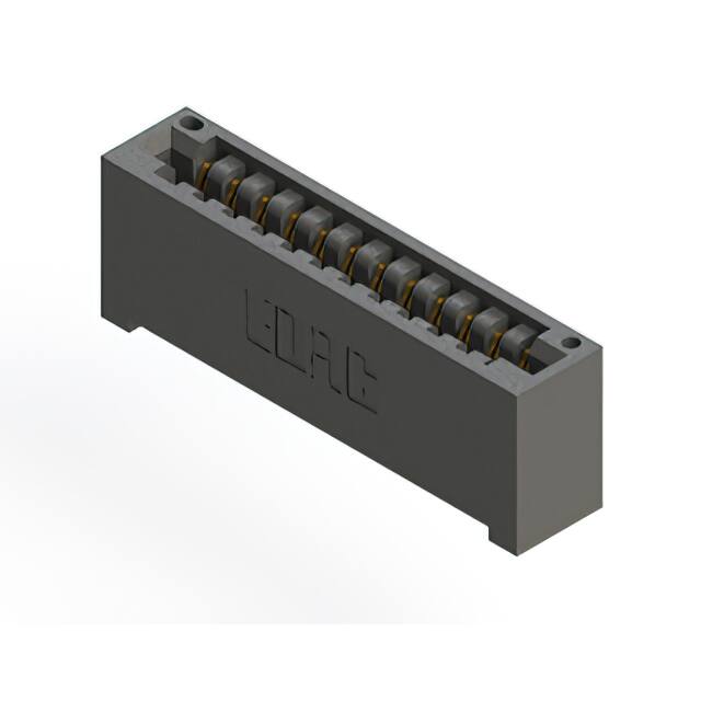 396-012-521-101 CONN EDGE SGL FMALE 12POS 0.125