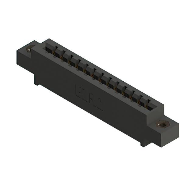 387-013-521-608 CONN EDGE SGL FMALE 13POS 0.156