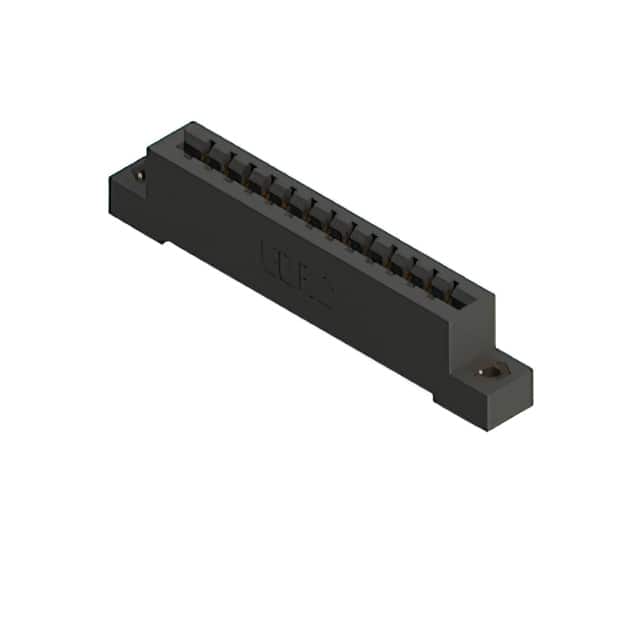 387-013-544-107 CONN EDGE SGL FMALE 13POS 0.156