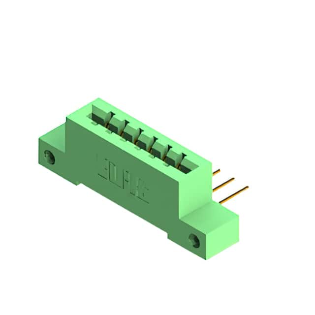337-006-559-112 CONN EDGE SGL FMALE 6POS 0.156