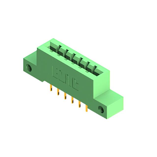 337-006-558-112 CONN EDGE SGL FMALE 6POS 0.156