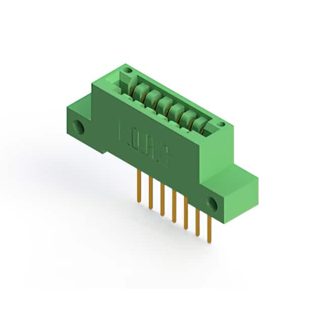 346-007-540-112 CONN EDGE SGL FMALE 7POS 0.125