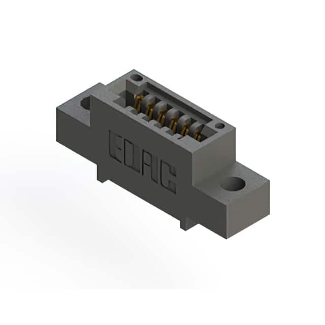 395-006-524-404 CONN EDGE SINGLE FML 6POS 0.100