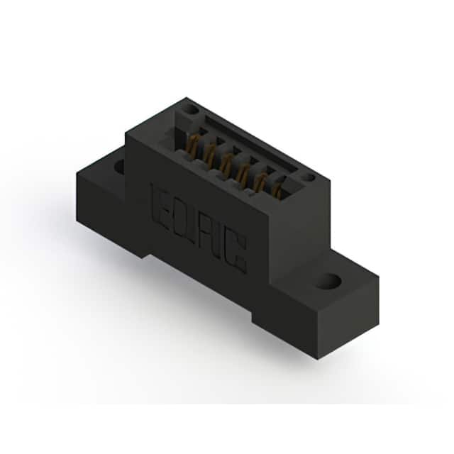 395-006-525-102 CONN EDGE SINGLE FML 6POS 0.100