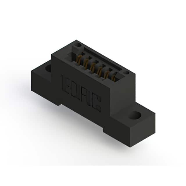395-006-525-104 CONN EDGE SINGLE FML 6POS 0.100