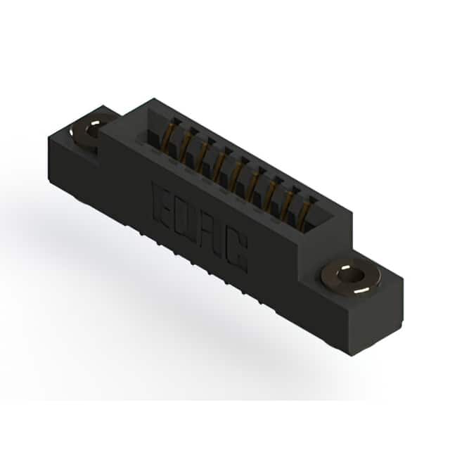 391-009-520-103 CONN EDGE SINGLE FML 9POS 0.100