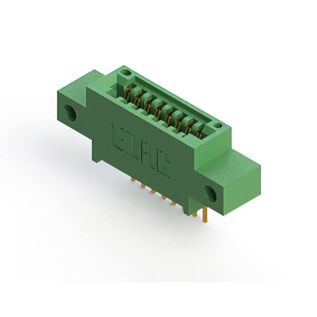 345-008-523-612 CONN EDGE SINGLE FML 8POS 0.100