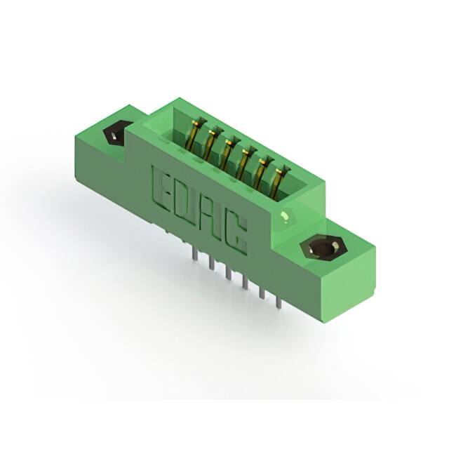 341-006-522-107 CONN EDGE SINGLE FML 6POS 0.100
