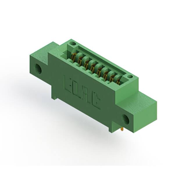 345-008-520-612 CONN EDGE SINGLE FML 8POS 0.100