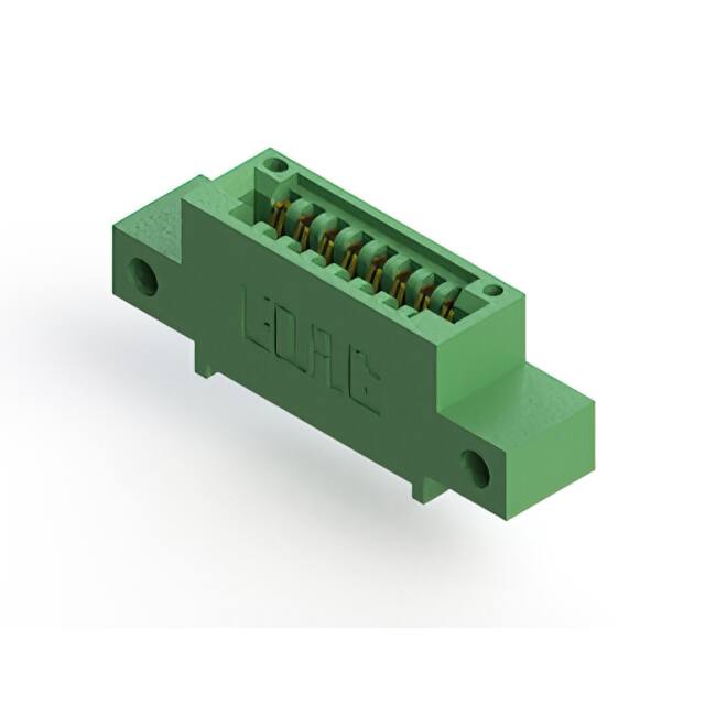 345-008-520-412 CONN EDGE SINGLE FML 8POS 0.100
