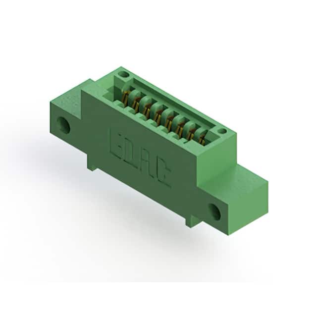 345-008-524-412 CONN EDGE SINGLE FML 8POS 0.100