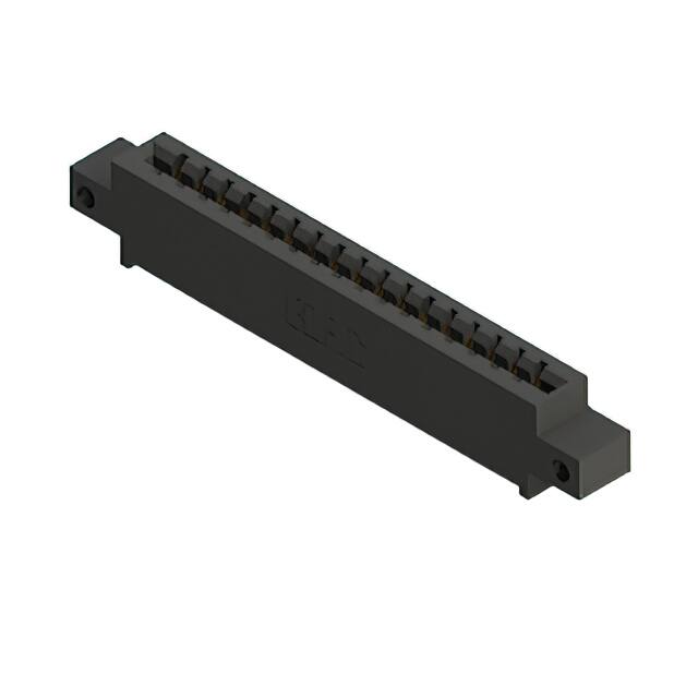 387-017-523-612 CONN EDGE SGL FMALE 17POS 0.156