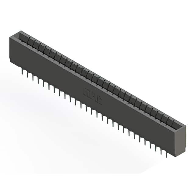 737-056-520-201 CONN EDGE DUAL FMALE 56POS 0.156