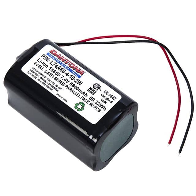 L74A68-4-10-2W DANTONA INDUSTRIES 7.4 VOLT 6800