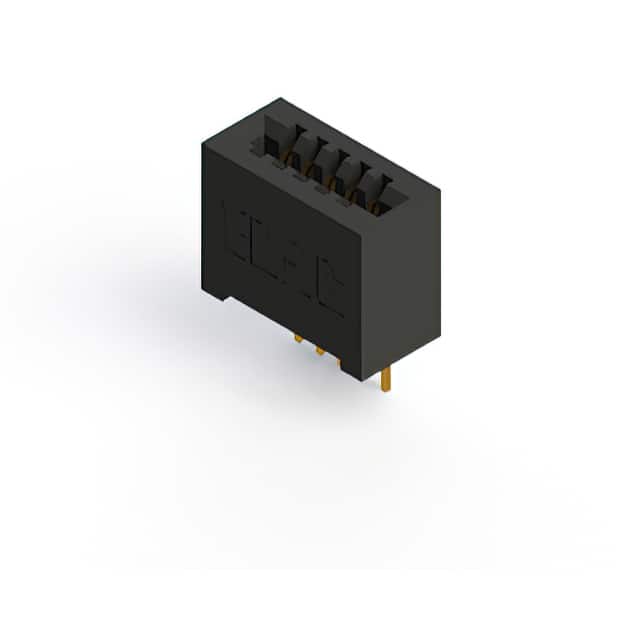 392-005-542-101 CONN EDGE SINGLE FML 5POS 0.100