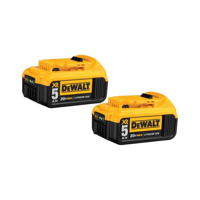 DCB205-2 BATTERY PACK LI-ION 20V 5AH