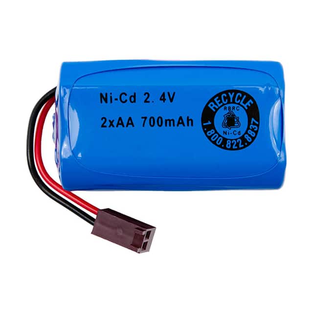 ZB2.4V1X2SBSAA BATTERY PACK NICD 2.4V AA