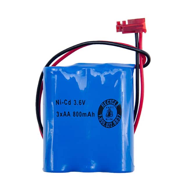 ZB3.6V1X3SBSAA BATTERY PACK NICD 2.4V AA
