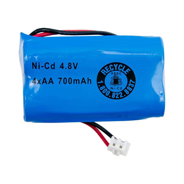 ZB4.8V2X2SBSAA BATTERY PACK NICD 4.8V AA