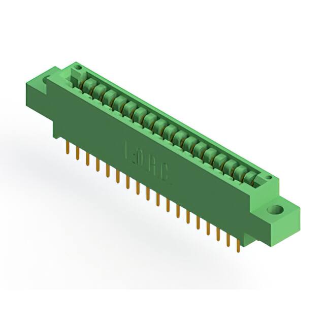 346-036-521-804 CONN EDGE DUAL FMALE 36POS 0.125