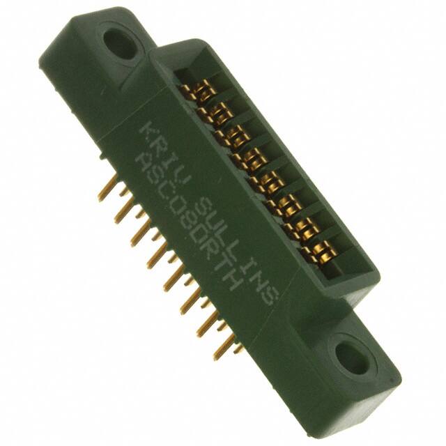 ASC08DRTH CONN EDGE DUAL FMALE 16POS 0.100