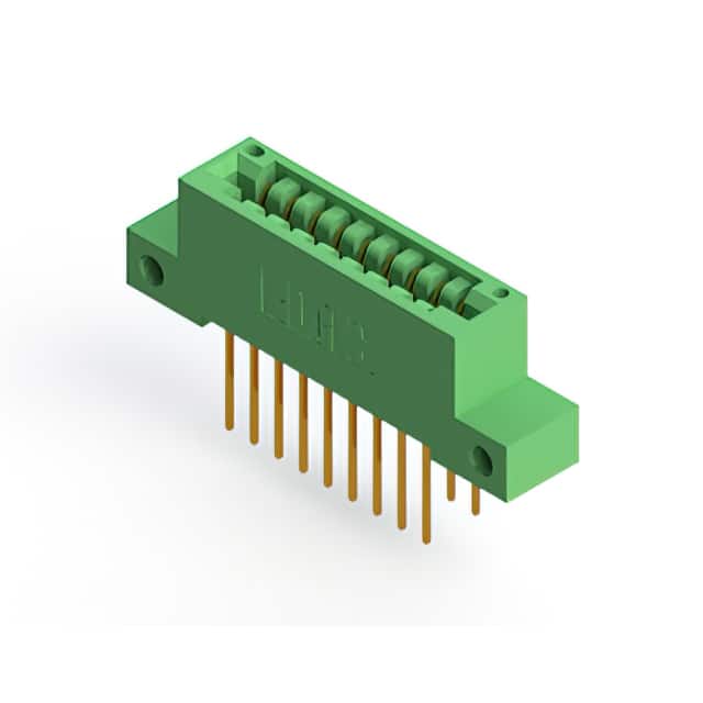 346-018-522-212 CONN EDGE DUAL FMALE 18POS 0.125