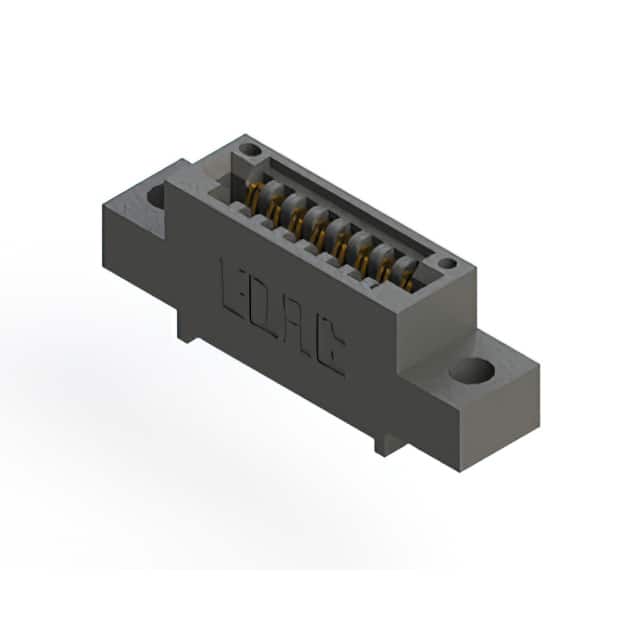 395-008-520-404 CONN EDGE SINGLE FML 8POS 0.100