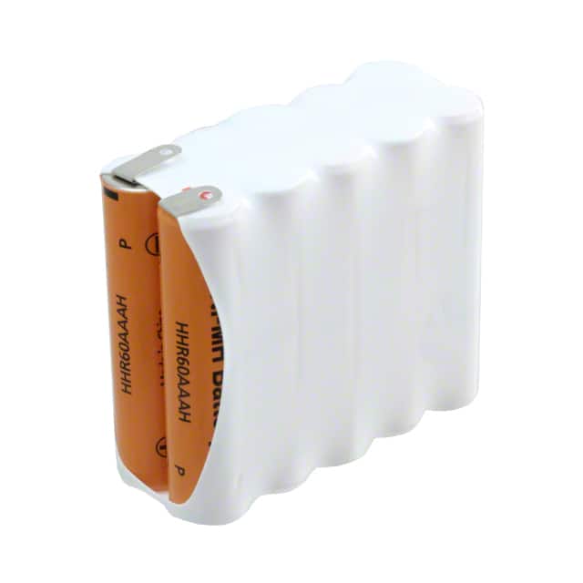 HHR-60AAAHF2X5 BATTERY PACK NIMH 12V AAA