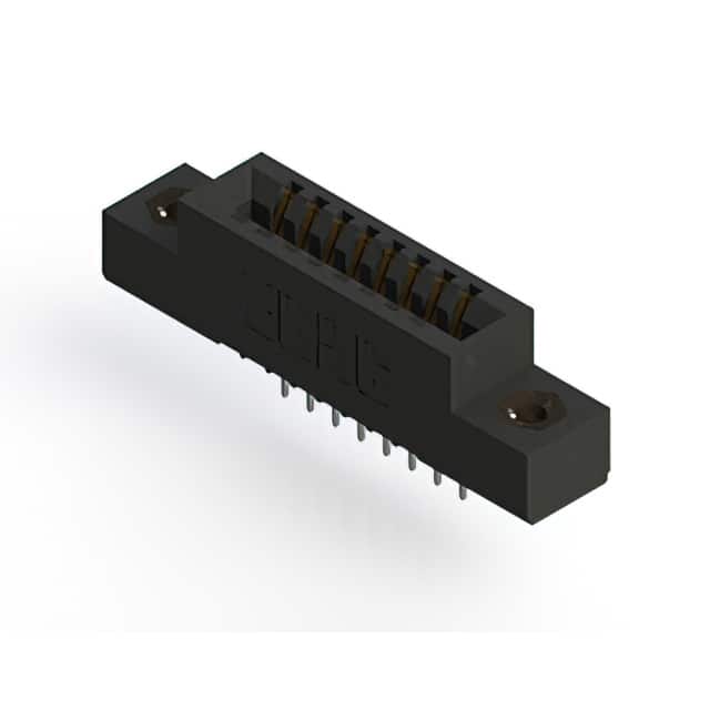 391-008-521-108 CONN EDGE SINGLE FML 8POS 0.100