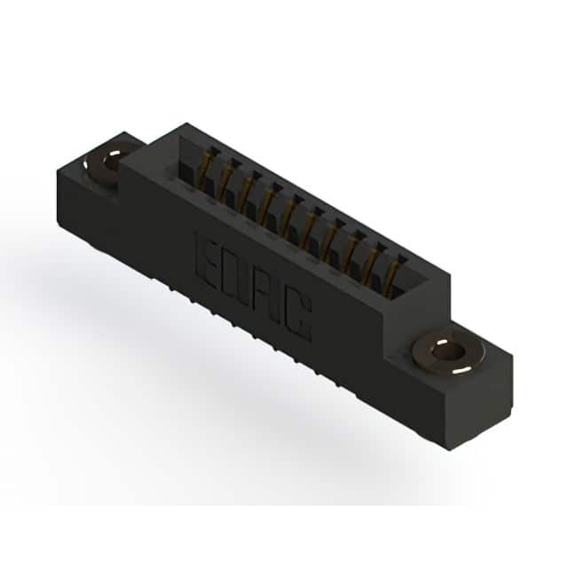 391-010-520-103 CONN EDGE SINGLE FML 10POS 0.100
