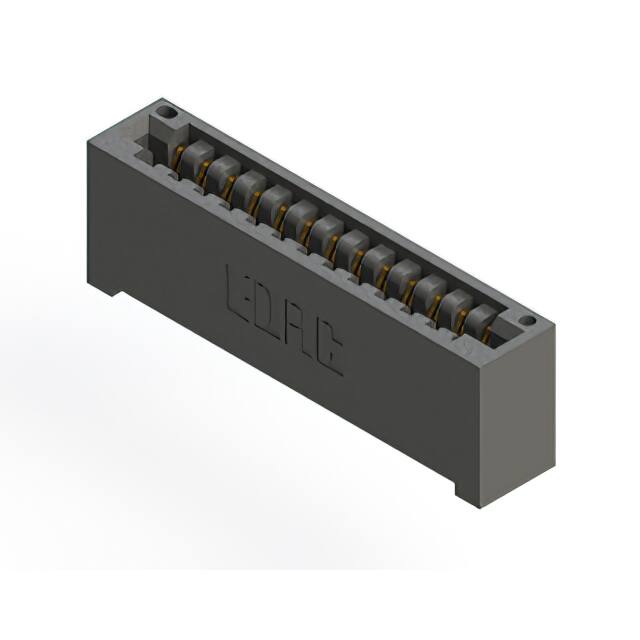 396-013-521-101 CONN EDGE SGL FMALE 13POS 0.125