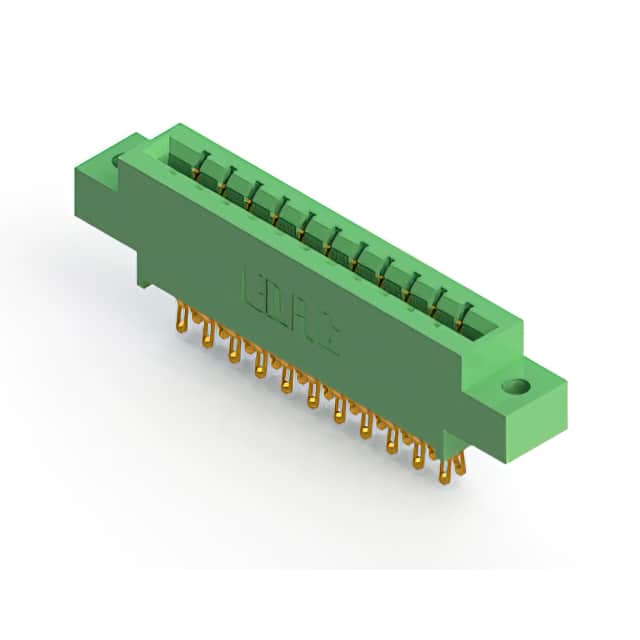 333-022-555-802 CONN EDGE DUAL FMALE 22POS 0.156