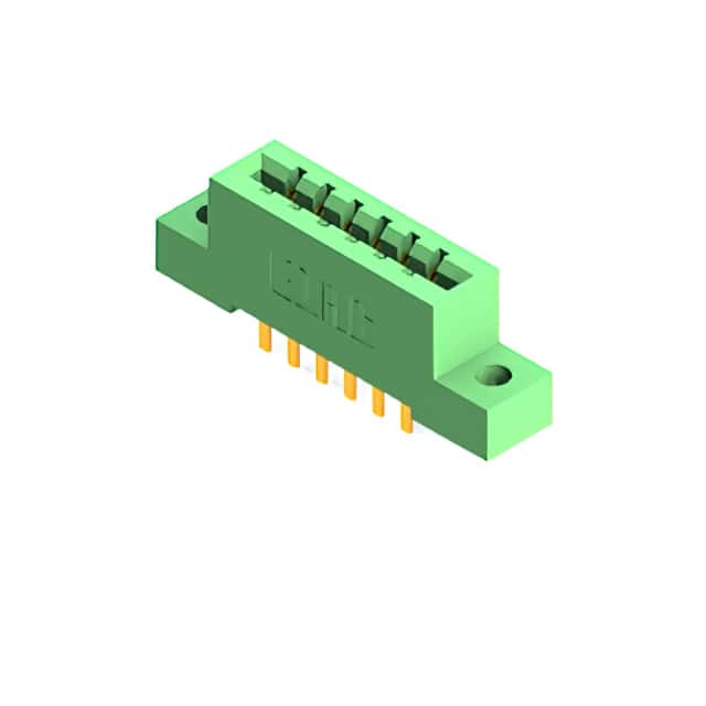 337-012-544-204 CONN EDGE DUAL FMALE 12POS 0.156