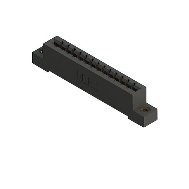 387-013-541-108 CONN EDGE SGL FMALE 13POS 0.156