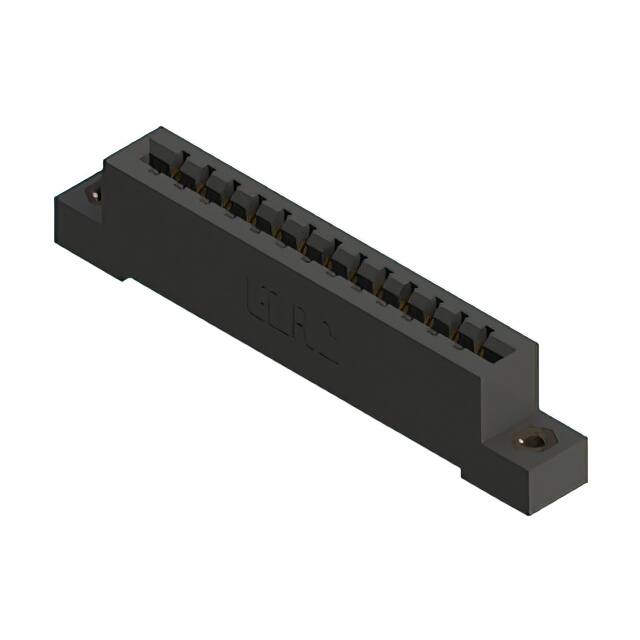 387-013-521-108 CONN EDGE SGL FMALE 13POS 0.156