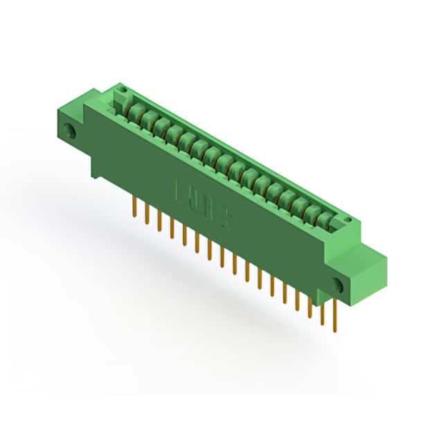 346-017-522-612 CONN EDGE SGL FMALE 17POS 0.125